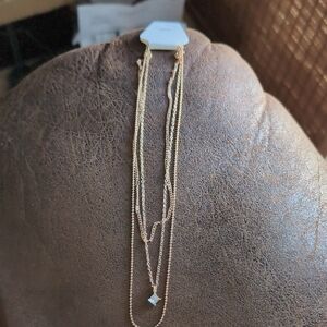 Elegant Gold 3 Layered Necklace